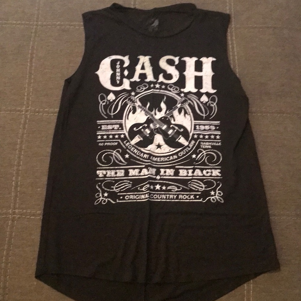 Johnny Cash Muscle Tank